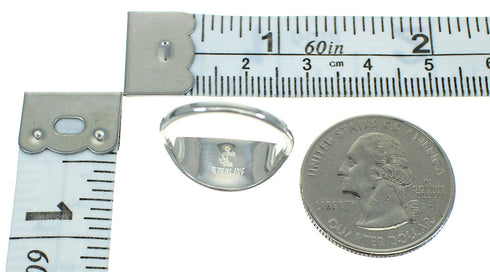 Southwest Multicolor Silver Ring Size 5-1/4 QX85654